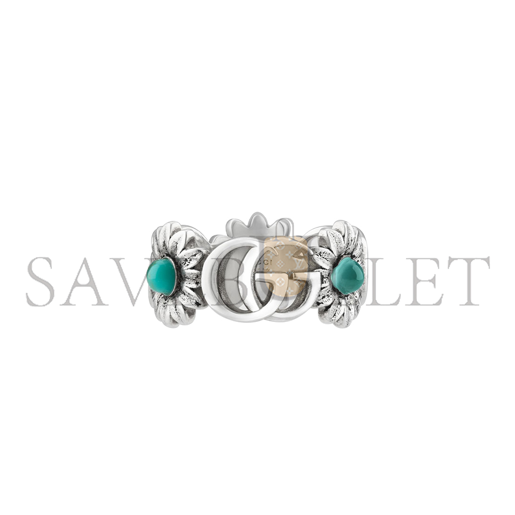 Gvc*1 gg marmont mother of pearl ring 527394j84408184